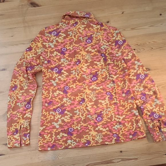Vintage 70's handmade retro ladies button up shirt - Picture 6 of 6